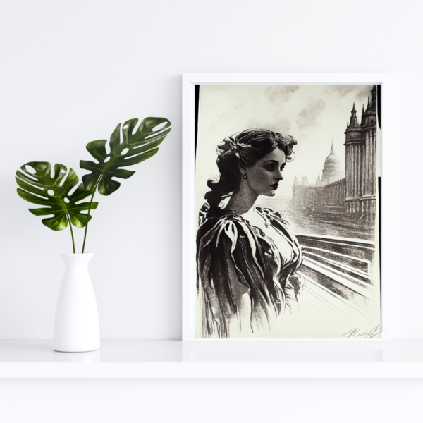 1900s Women / Farmhouse Wall Decor PRINTABLE / Instant Download